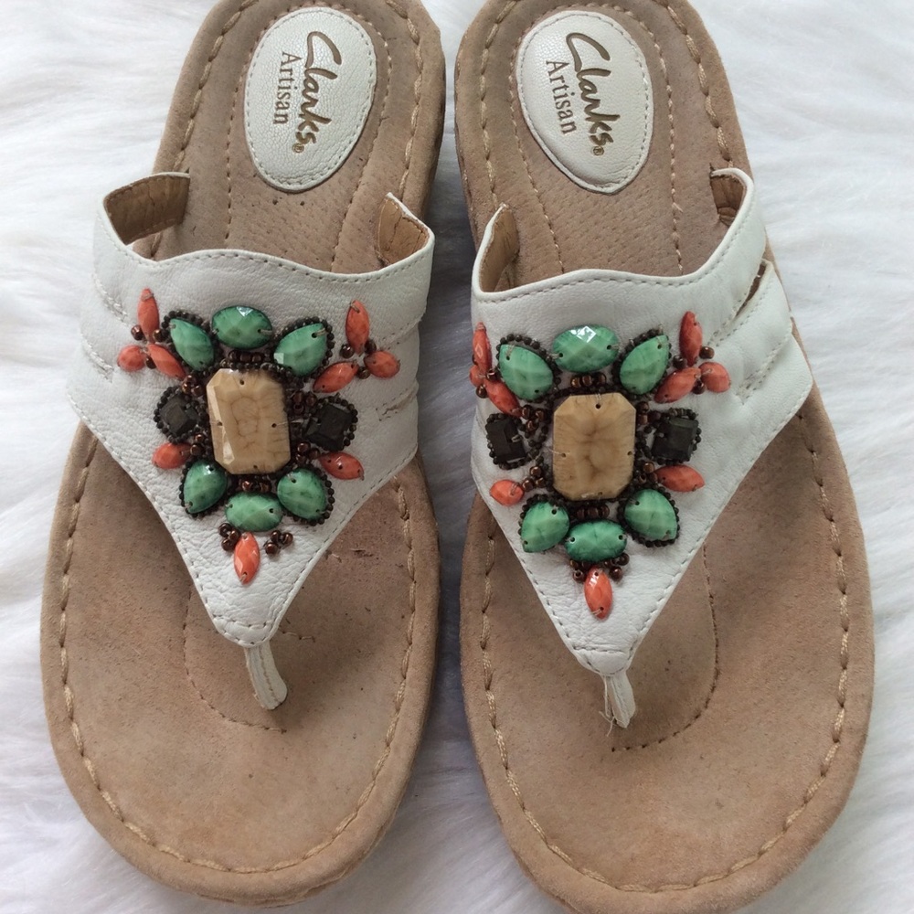 Clarks Artisan Amaya Yarrow Sandals ~ Size 7.5